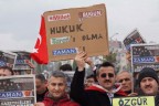 Parkta 14 Aralık Operasyonu protestosu