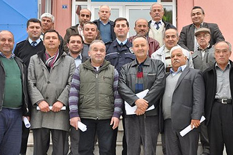 Buldan’ın huzuru için toplandılar