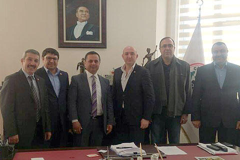 MHP’Lİ MECLİS ÜYELERİNDEN AKCAN’AZİYARET