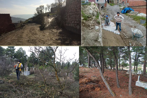 Güney’in mahallelerinde çalışma var