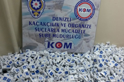 Kaçak sigara operasyonu