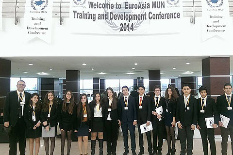 PEV “Euroasia Mun 2014”e katıldı