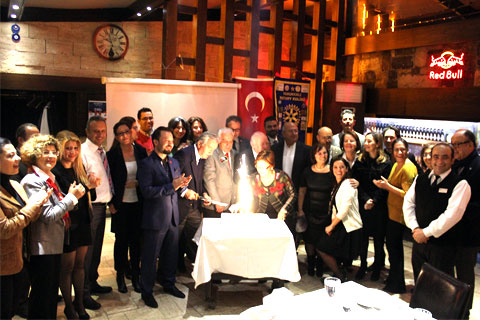 Pamukkale Rotary’de 3 kutlama birden