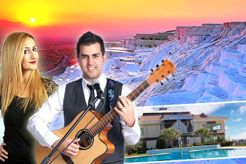 PAMUKKALE SİLÜETİYLE 2015’E MERHABA