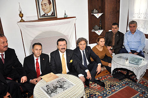 TOBB Başkanı Evliyazadeler Konağı’nda