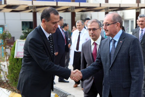 Vali teftişte