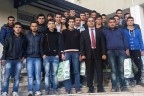 Başkan uğurladı