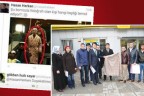 O tweeti dekana bornoz göndererek protesto ettiler