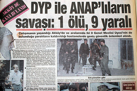 Akköy de aynı kaosu yaşamıştı