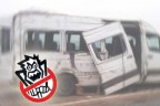 Minibüs elektrik direğine çarptı 8 öğrenci yaralı