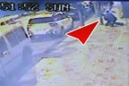 Soygun ve yakalanma anı güvenlik kamerasında