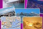 Denizli’nin ilçelerinden kar manzaraları