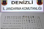 Çal’da tarihi eser operasyonu
