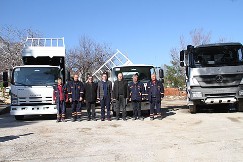 Merkezefendi araç parkını güçlendiriyor