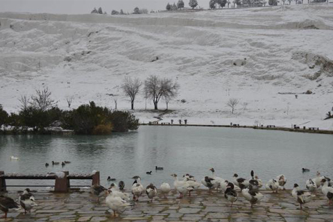 PAMUKKALE KARDA KAYBOLDU