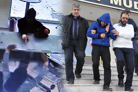 Denizli’de PTT şubesi soygununun şüphelisi yakalandı