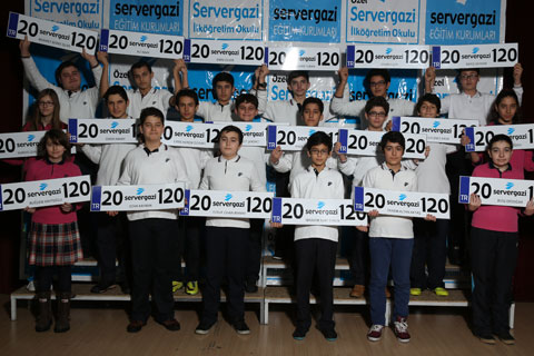 SERVERGAZİ TEOG’DA 20 TAM YAPTI