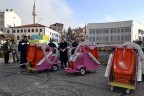 Tavas sokaklarına vakumlu temizleme