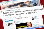 Denizli Valiliğinden sahte twitter uyarısı