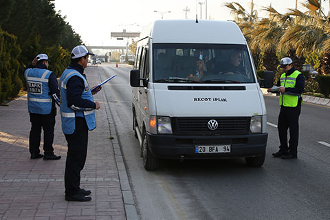 İşçi servislerine sıkı denetim