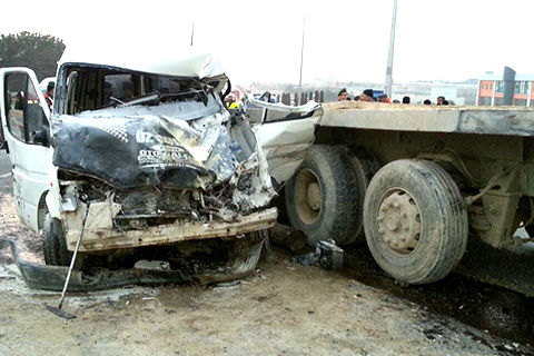 Kocabaş’ta kaza: 1’i ağır 6 yaralı