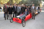 Elektrik araçların testi Rektör Bağcı’dan