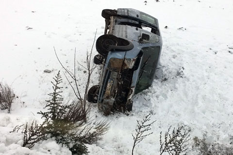 Bir haftada 77 kaza meydana geldi