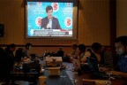 Gazeteciler o toplantıyı böyle izledi
