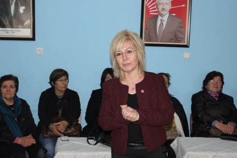 Ergene, Buldan CHP Kadın Kolu Başkanı