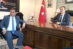BAŞKANLAR FİKİR ALIŞVERİŞİNDE BULUNDU
