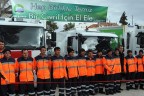 Çivril’e elektrikli çöp kamyonları