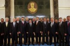 Özer, TOBB Heyeti ile Davutoğlu’nu ziyaret etti