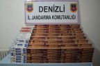 Çal’da kaçak sigara operasyonu