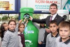 ÜÇ AYDA 295 TON CAM ATIK
