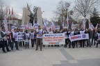 Nöbetçi öğretmen eylemde