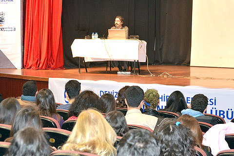 Gençler senarist Tezcan ile buluştu
