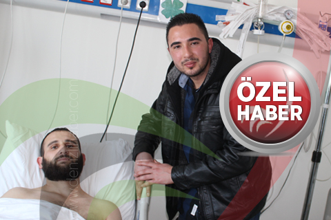 Suriye’de yaralandı Denizli’de tedavi görüyor