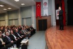 Otobüs şoförleri eğitimde