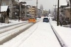İlçelerden kar manzaraları