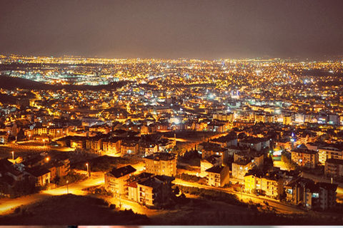 Denizli 8 saat 15 dakika sonra elektriğe kavuştu