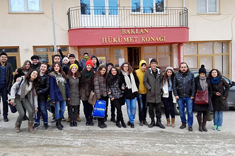 Genç Denizli Tiyatro Kulübü Baklan’da