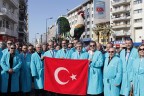 Denizli’nin havlusu ve bornozunu tanıttılar