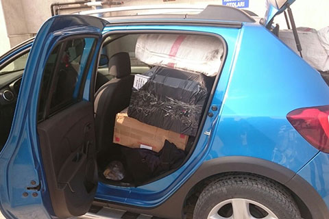 7 bin paket sigara ele geçirildi