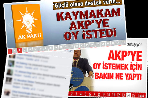 O KAYMAKAM ÜLKE GÜNDEMİNE OTURDU