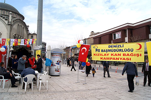 PTT’DEN KAN BAĞIŞI KAMPANYASI