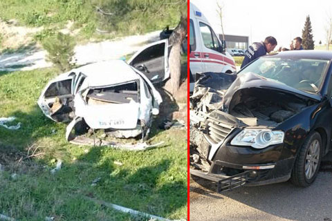 Kumkısık’ta kaza: 7 yaralı