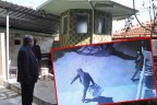 Cami şadırvanından musluk bataryası hırsızlığı kamerada