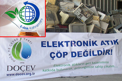 DOÇEVE “E-ATIK KAHRAMANI” ÖDÜLÜ