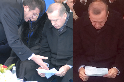 Erdoğan’a esrarengiz mektup