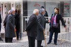 Polis ile vatandaş arasında yol krizi